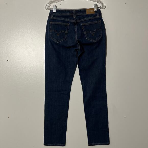 Levi’s 529 Curvy Skinny Leg Dark Blue 5 Pocket Denim Casual Jeans Women’s Size 4 - Picture 4 of 7
